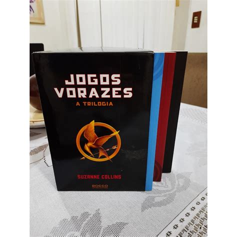 Livro Box Trilogia Jogos Vorazes Suzanne Collins Shopee Brasil