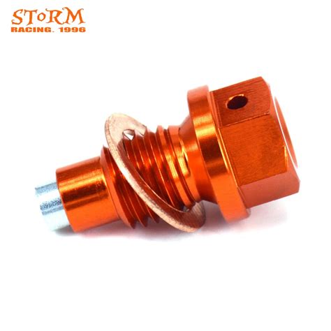 M Mm P Mm Magnetic Frame Oil Drain Plug Bolt For Ktm Sx Sxf Exc