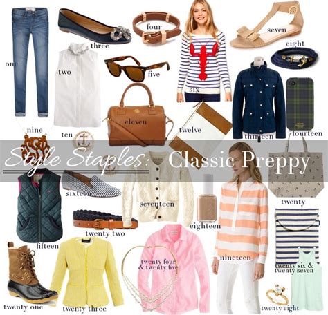 Style Staples Classic Preppy Preppy Style Preppy Outfits Preppy