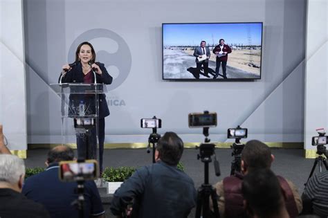 Informa Alcaldesa Carmen Lilia Canturosas Avance De Obras Estrat Gicas