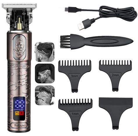 Buy AMULISS Professional Men S Hair Clippers Zero Gapped Trimmers Pro