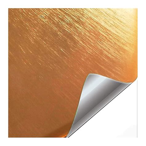 Vinyl Gold Chrome Brushed Matt X Cm Discount