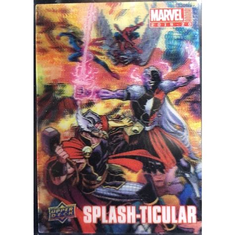 Upper Deck Marvel Annual Splash Ticular 2019 20 2020 21 Shopee Thailand