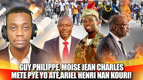 AN Dirèk Guy Phillipe AK Moise Debake Nan Batay Pou Antre Nan Primati