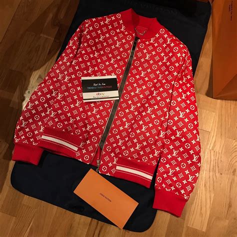 Replica Supreme Louis Vuitton Leather Jacket Paul Smith