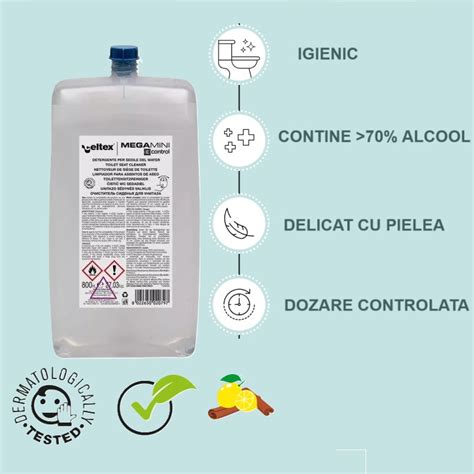 Solutie Igienizare Colac Wc Pe Baza De Alcool Celtex E Control