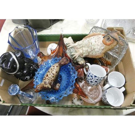 Various Ornamental China And Glassware