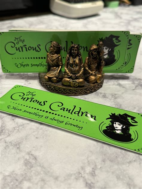 The Curious Cauldron Bumper Stickers The Curious Cauldron