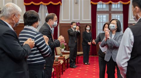 蔡英文接見亞洲臺灣商會訪團 鼓勵臺商鮭魚返鄉 壯大經濟發展 匯流新聞網