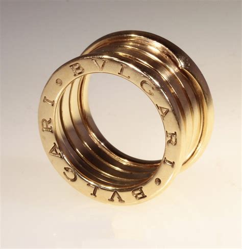 Anello B Zero1 Bulgari In Oro Giallo A 4 Fasce Oro Anelli Gioielli