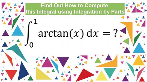 Arctan X Integral