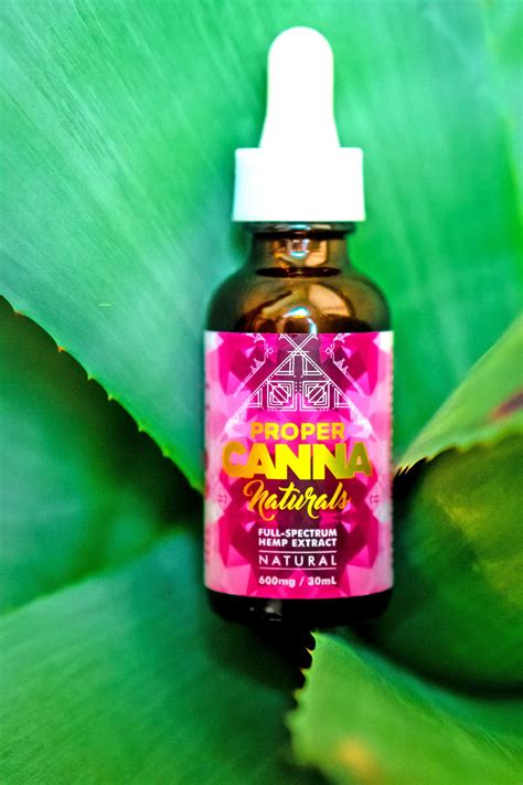 Full Spectrum Organic Hemp Extract With Mct Oil Proper Canna Naturals