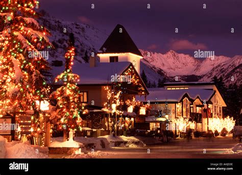 Vail village colorado winter hi-res stock photography and images - Alamy