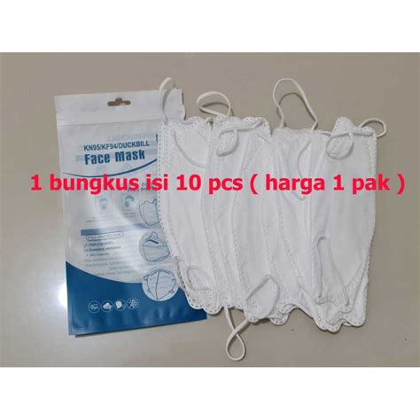 Jual Masker KF94 Korea Model Evo Plusmed Convex Isi 10 Pc Disposable