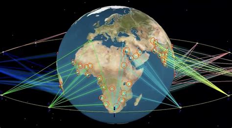 Soyuz Launch Deploys Last Of O Bs First Generation Broadband