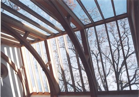 Timber Frame Glass Roof System Glass House Llc