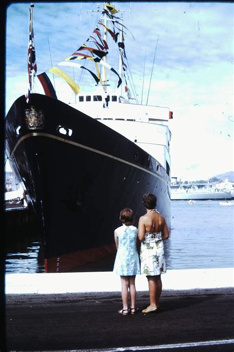 Royal Yacht Britannia Lyttelton Harbour Discoverywallnz