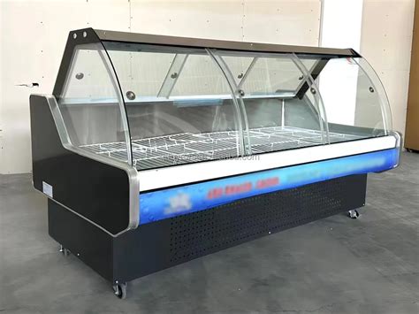 Meat Showcase Display Freezer Deli Refrigerator For Beef Meat Fish