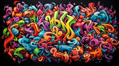 Premium Photo | Punk rock graffiti lettering