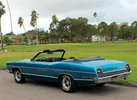 1969 Ford Galaxie Convertible 429 Big Block Power Rare Gulf Steam Aqua