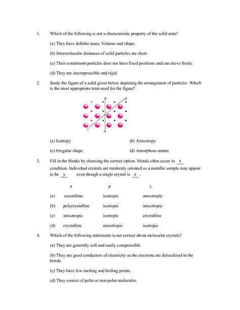 SOLUTION Solid State Questions Studypool