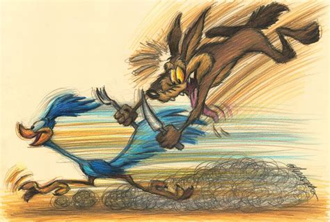 Wile E Coyote Road Runner Now Don T Try To Get Away Catawiki