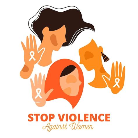 Día Internacional Para La Eliminación De La Violencia Contra La Mujer Vector Gratis