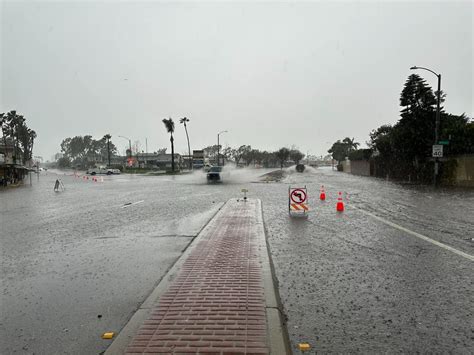 Multiple Road Closures In Seal Beach Reported Due To Flooding | Los ...