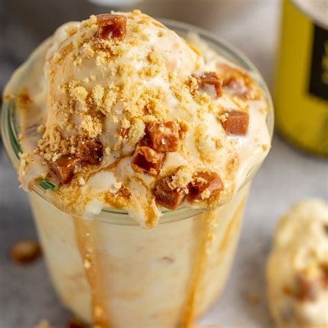 Helado Con Caramelo Y Toppings Receta Just Spices