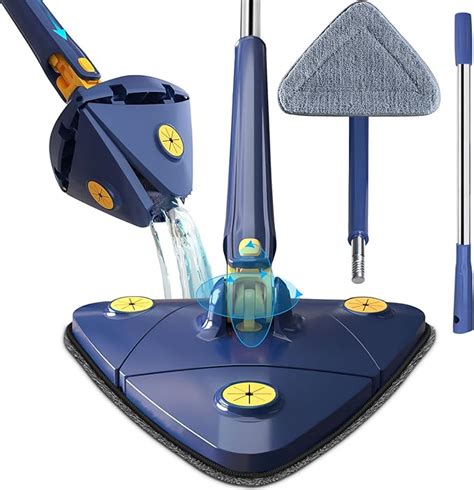 Amazon Rotatable Adjustable Cleaning Mop Triangle Mop With