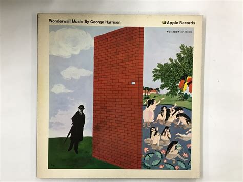 Yahoo オークション LP GEORGE HARRISON WONDERWALL 赤盤 プロ