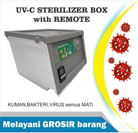 Jual Uv C Sterilizer Box With Remote Box Sterilisasi Remote Alat