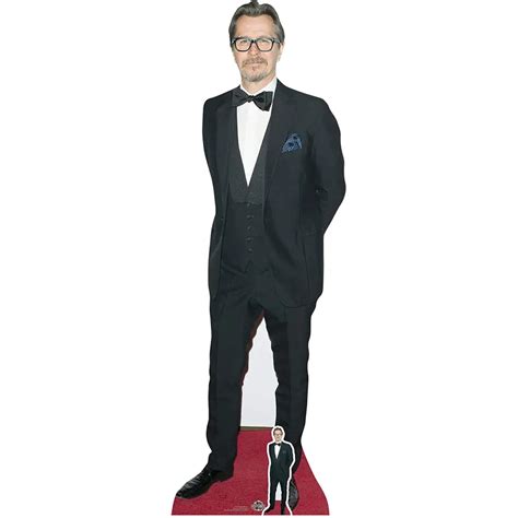 Gary Oldman Black Tuxedo English Actor Lifesize Mini Cardboard