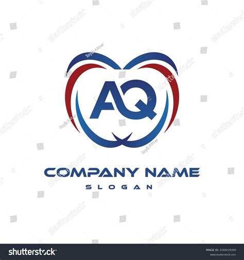 Letter AQ Logo Icon Creative AQ Letter Logo Royalty Free Stock