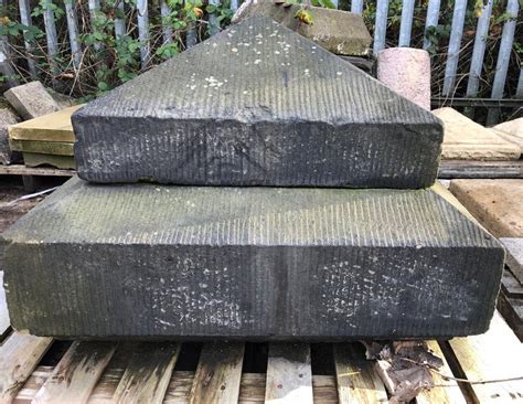 Reclaimed Pillar Cap Double Pyramid Gardiners Reclaimed Building