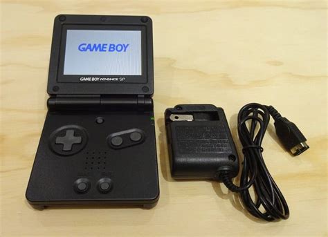 Nintendo Game Boy Advance GBA SP Onyx Black System AGS 101 | Etsy