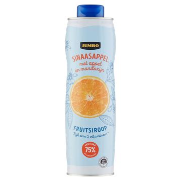 Jumbo Fruitsiroop Sinaasappel Met Mandarijn Ml Bestellen Jumbo