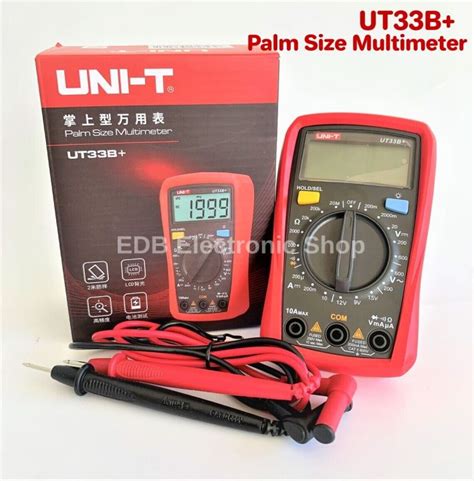 Original Uni T Ut B Digital Multimeter Palm Size Digital Tester Dmm