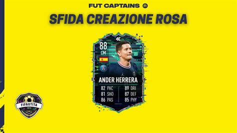 Fifa 22 Sfida Creazione Rosa Herrera Flashback