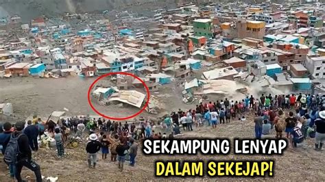 Ngeri Warga Sampai Teriak Histeris Fenomena Alam Mengerikan Muncul