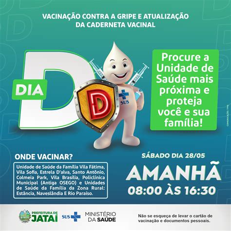 É AMANHÃ O DIA D DE VACINAÇÃO CONTRA INFLUENZA PARA GRUPOS