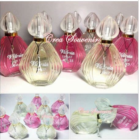 Four Different Views Of Perfume Bottles With The Names Of Each Product