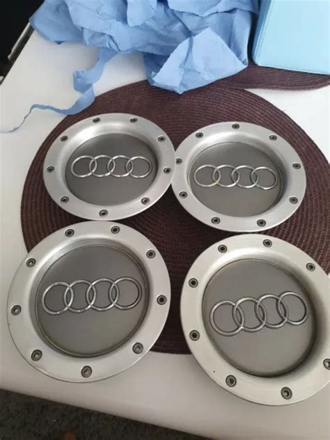 ORIGINAL AUDI S LINE Nabenkappen Nabendeckel Felgen 4L0 601 165 B 8D0