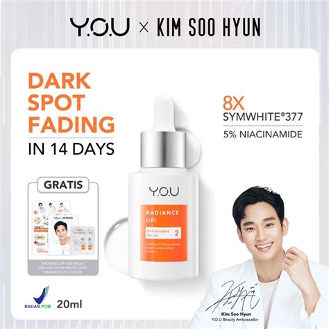 Jual You Radiance Up Antioxidant Serum 20ml Brightening Serum Y O U