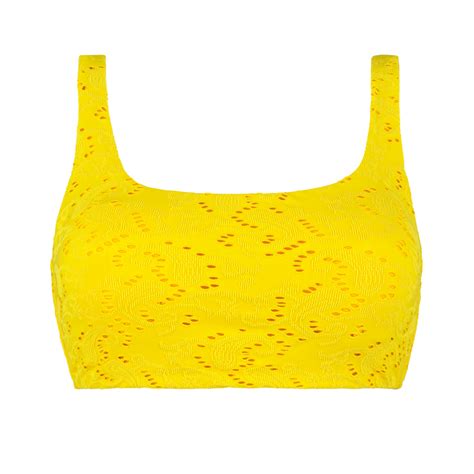 Annadiva Swim Mango Paradise Bralette Bikini Oberteil Yellow Annadiva