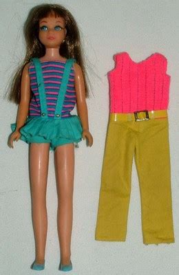 S Barbie Mattel Brunette Bendable Leg Skipper Doll W Original