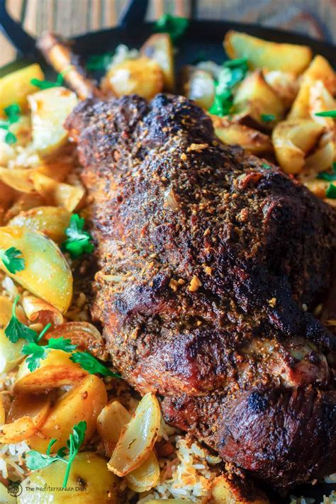 Greek Roasted Lamb