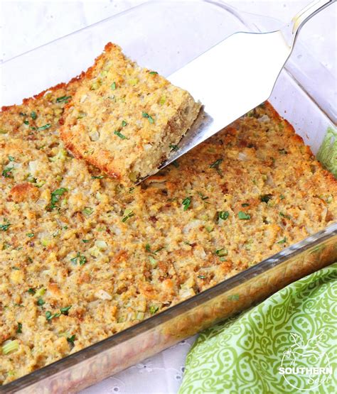 Southern Cornbread Dressing A Southern Soul