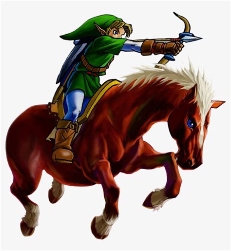 Zelda Universe On Twitter Link Riding Epona Ocarina Of Time