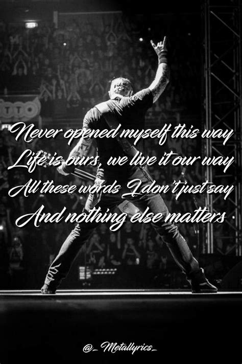 Metallica Quotes And Metal Music Quotes